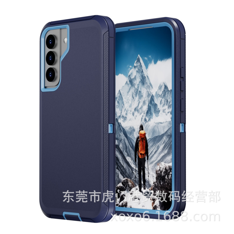 Samsung SAMSUNG S22/PLUS 3 耐性ロボット携帯電話ケース、落下防止および防塵保護カバーに適しています。|undefined