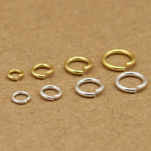 S925�y�朿۽ӿ�DIY�����朿��^СȦȦ�A�h�B�ӿ��_��Ȧ