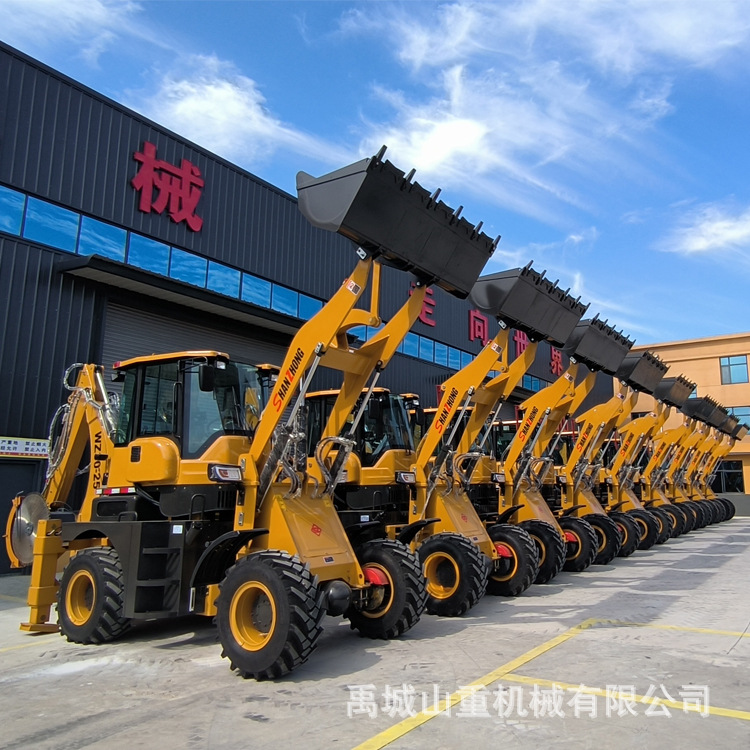 源头工厂反铲装载机 30-25两头忙挖掘装载机 四驱 二连供应