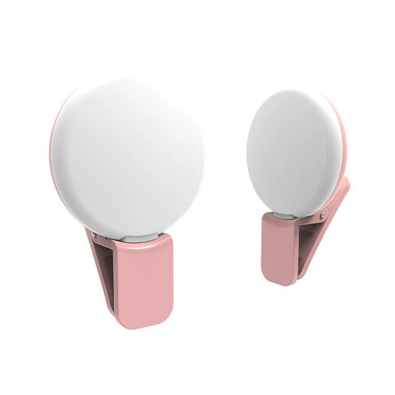LED-подсветка для телефона Little Q, клипса, моно- или би-цвет, компактная