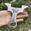 Street slingshot with butterfly stainless steel