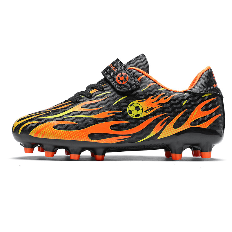 Scarpe da calcio per bambini con velcro per ragazzi campo_voghion.com