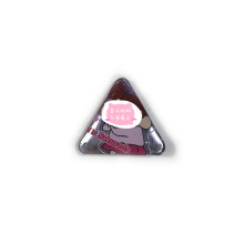 新款三角形Q版徽章吧唧定制 周边吧唧校园活动纪念品胸章收藏品