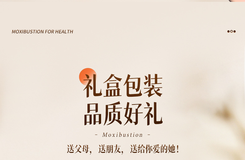 Moxibustion Jar Facial Tao Hua Jiu Bian Stone Face Gua Sha Massage Tool with Acupoint Chart for Spa Beauty Care specifications