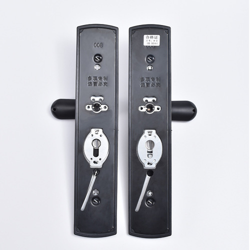 New multifunctional stainless steel anti-theft door handle thickened household panel door lock hardware handle lock wholesale