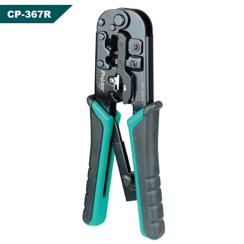 台湾宝工原装进口4P6P8P网线钳网络压接钳做水晶头压线钳CP-376TR