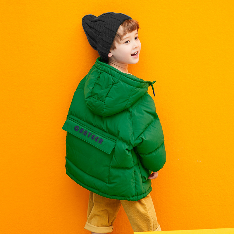 冬季新款小童宝宝羽绒服男童儿童羽绒服外套上衣童装21809