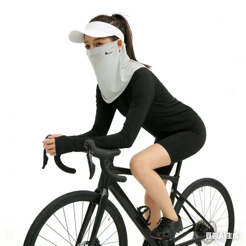 Ear-Hanging Sun Protection Mask, New Style Men's Neck Gaiter, Cool Feeling Full Face Veil, Outdoor Cycling Face Scarf, Women's Summer Ear-Hanging Sun Protection Mask, New Style Men's Neck Gaiter, Cool Feeling Full Face Veil, Outdoor Cycling Face Scarf, Women's Summer