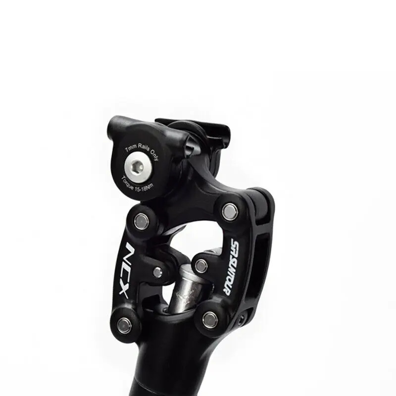 Taiwán SUNTOUR NCX Tubo de asiento de amortiguador STO 350*27.2MM Biciclo de montaña Tubo de asiento de aleación de aluminio Cubierta de polvo