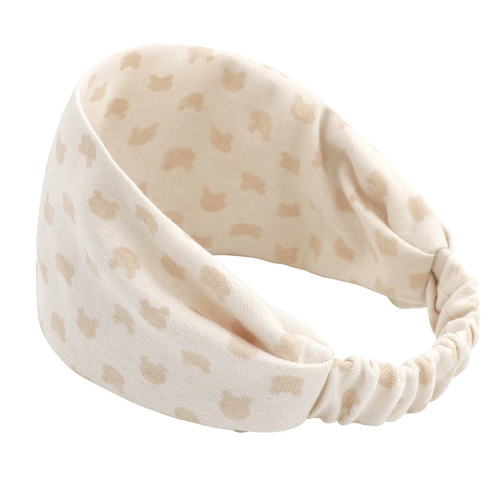 Baby care headband, summer postpartum hat, all-season pure cotton maternity cap, autumn and winter postpartum windproof hat, one-piece set for sale