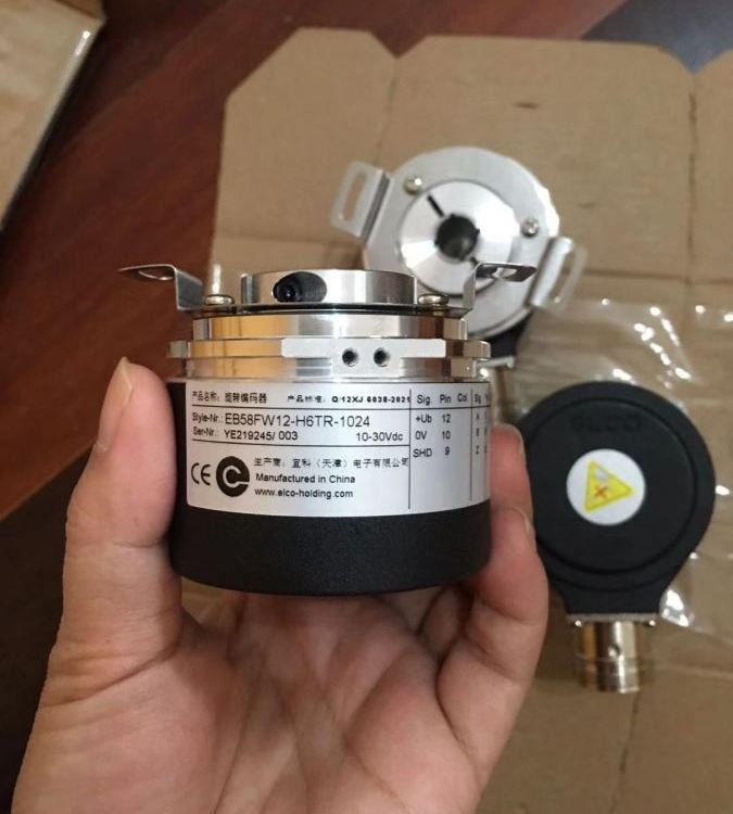 ELCO增量式光电编码器EB58K12-H6PR-1024宜科运动控制传感器