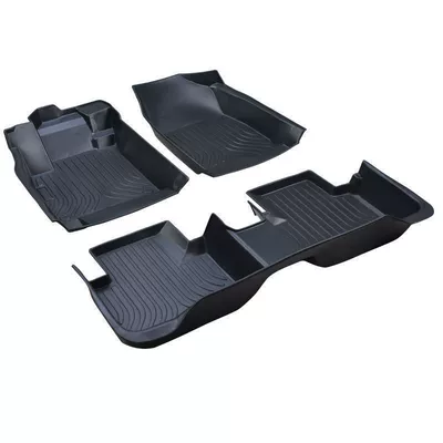 Full coverage TPE car floor mats for Subaru, specifically for Subaru Outback, Forester, and XV, anti-slip foot mats (Modelə uyğun ayaqaltı) - subaru-xv-2012-2017-models-single-layer-model-five-seater-full-car-floor-mats