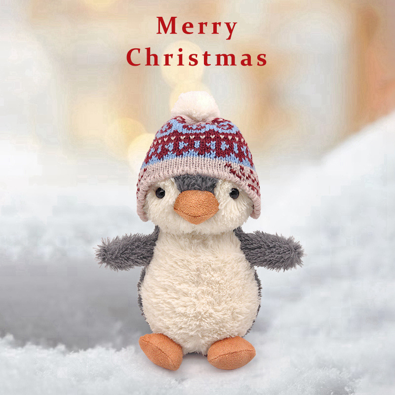 Peanut pingüino muñeca sombrero pingüino juguete de peluche lindo regalo al por mayor super lindo iceberg