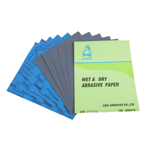 Wholesale 240-5000 mesh Qinglong brand water sandpaper Wenwan amber car polishing dry sandpaper