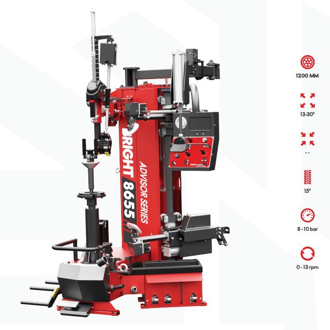 BRIGHT火鹰8655豪华高端轮胎拆装机ZD05免撬装置