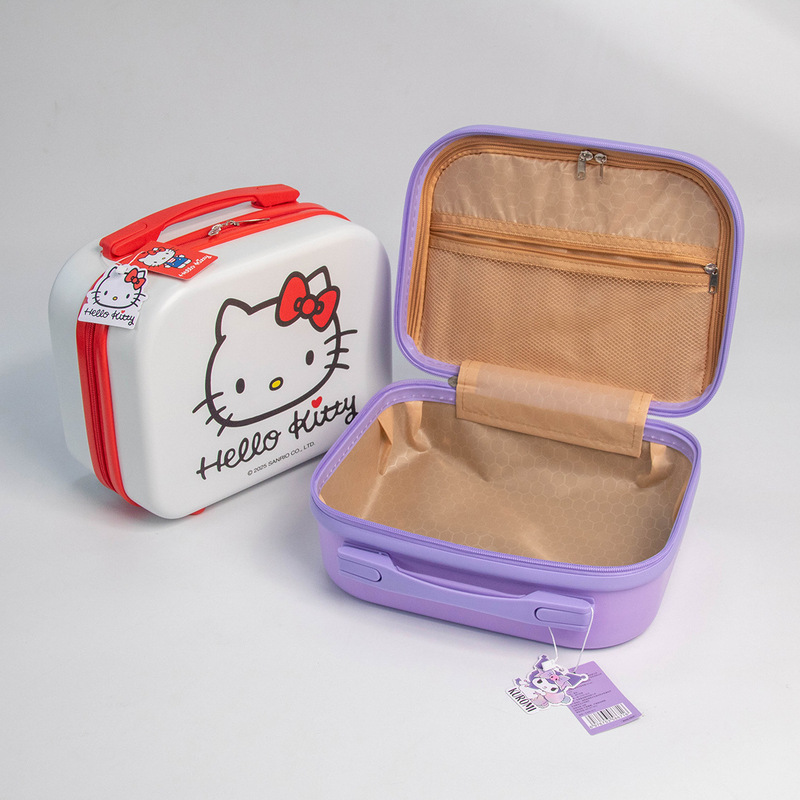 サンリオ漫画化粧品バッグポータブル大容量ポータブル化粧品ケースお土産 Guka 収納 KT 猫ギフト|undefined
