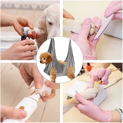 Dog grooming trim hammock helper cat pet nail trim absorbent towel small dog kitten