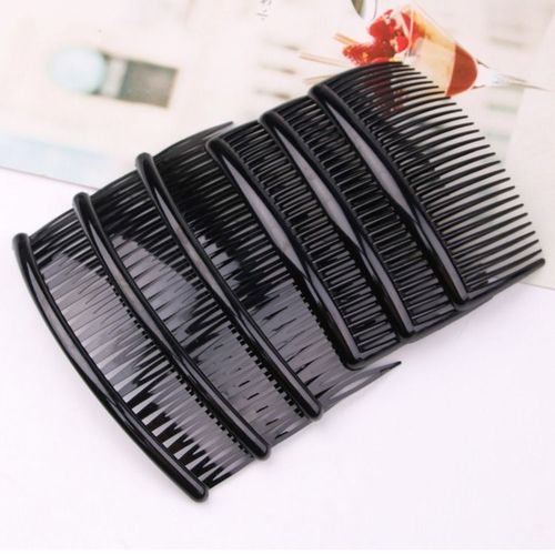 Hair comb plug-in comb headband large adult black non-slip all-match broken hair bangs comb front hair plastic hairpin