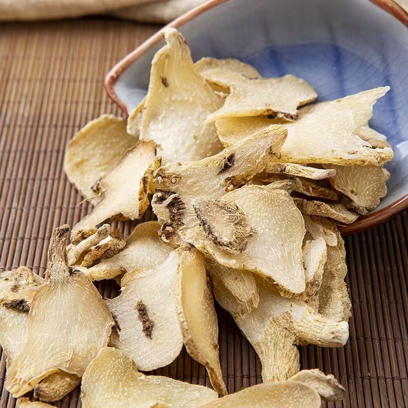 Dried Bletilla Rhizome Bai Ji 500g Sulfur-Free Sichuan Loose Slices in use