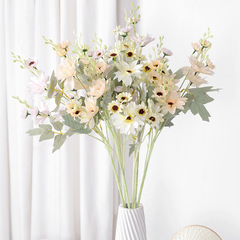 大麗菊仿真花 北歐風家居婚慶引路布置裝飾假花人造花廠家批發