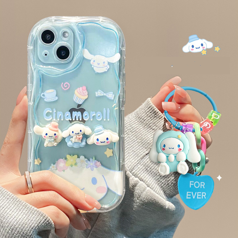 適用iPhone15promax手機殼蘋果14plus華為13可愛全包12mini軟殼11
