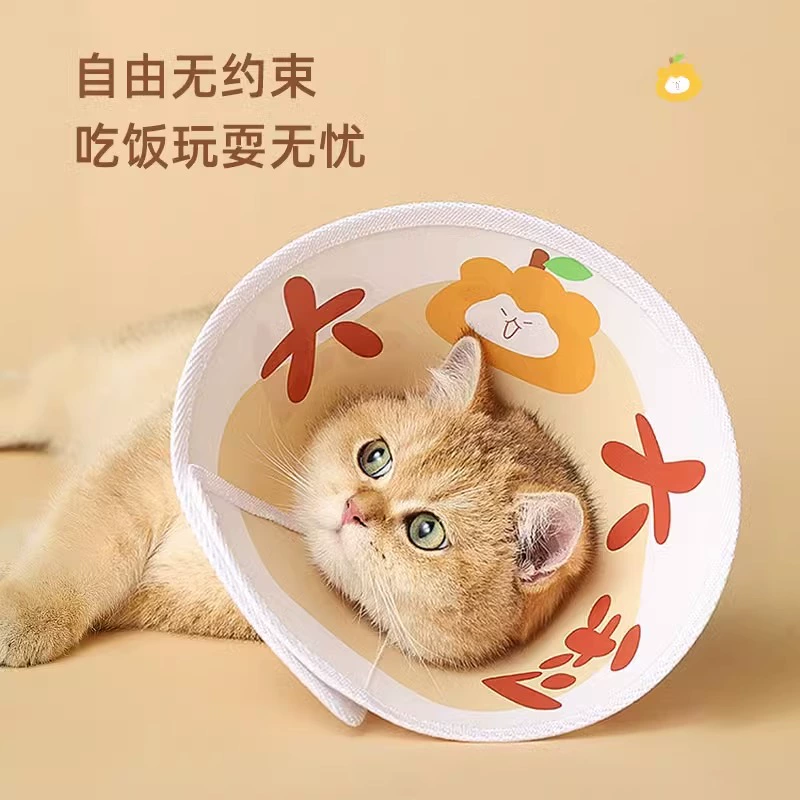 Кошка Elizabeth Circle Щенок Кошка Мягкое кольцо Водонепроницаемый Домашнее животное Шея Ошейник Предки для стерилизации