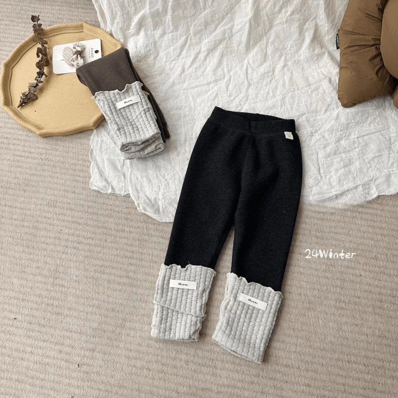 Leggings negros-6750 【Velvet integral】