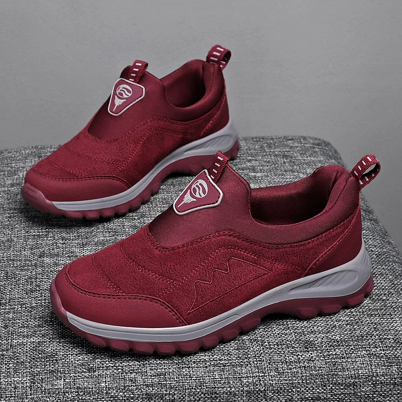 Non‑slip walking shoes, lightweight wear‑resistant, autumn leisure & sports, EU 35–45