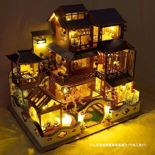 古风diy小屋材料包推荐｜2026七夕礼物首选
