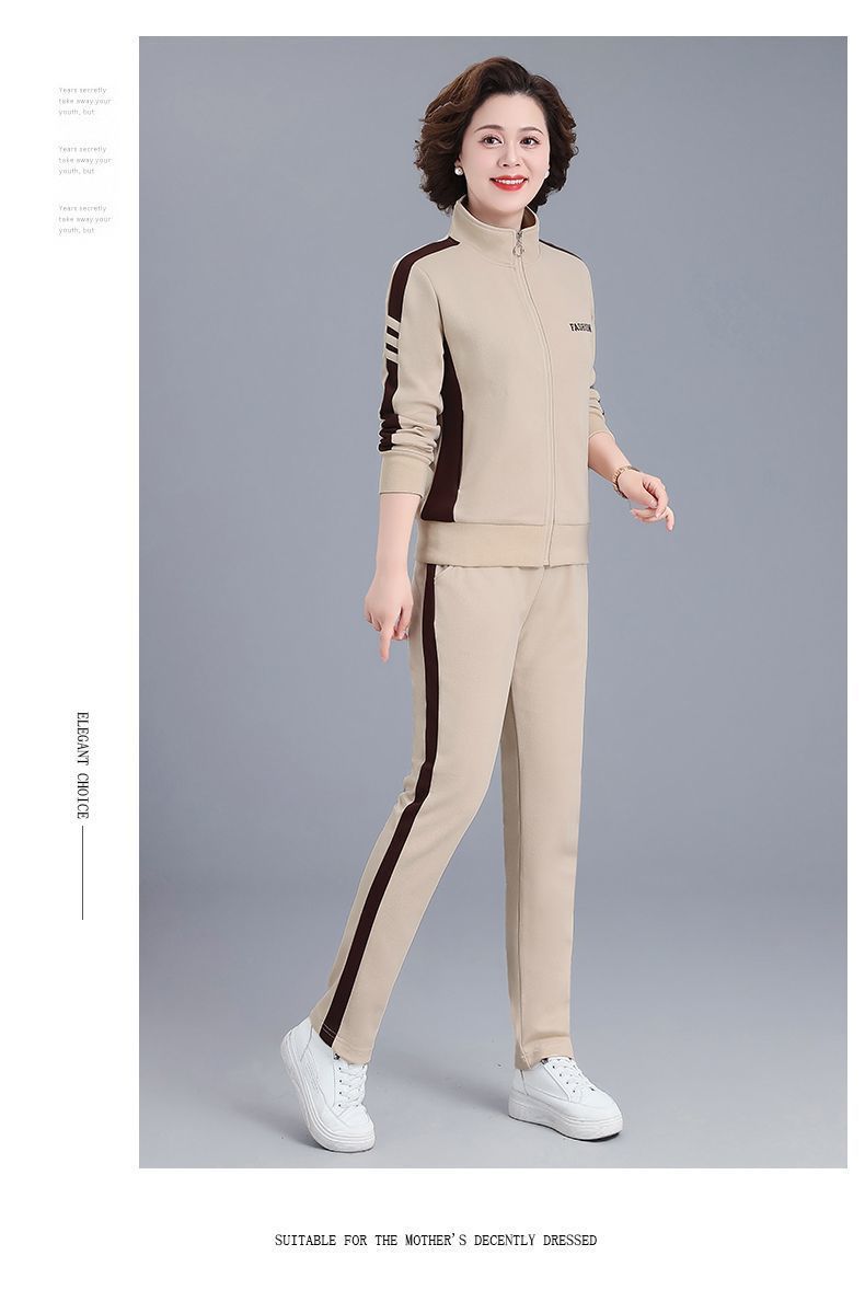 Women's Plus Size Sports Suit Casual Two Piece Set For Women_voghion.com
