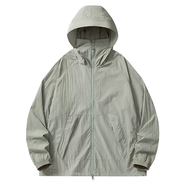 Ice Silk Sun Protection Clothing for Women Summer 2025 New Couple Anti-Uv Cool Jacket Breathable Thin Sun Protection Clothing for Men