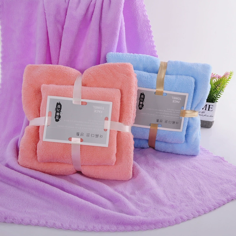 Coral set, soft dry bath towel for children and adults for home use, wholesale, Birthday gift