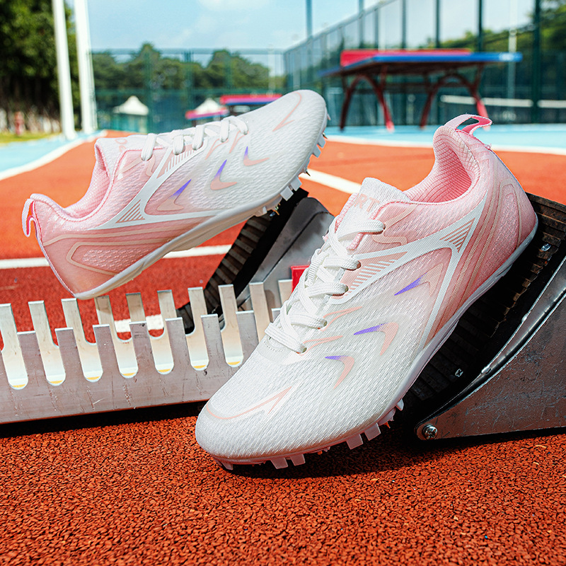 Zapatillas de Atletismo con Clavos, Suela de TPU y Exterior de PU, Ligero, para Pista de Atletismo