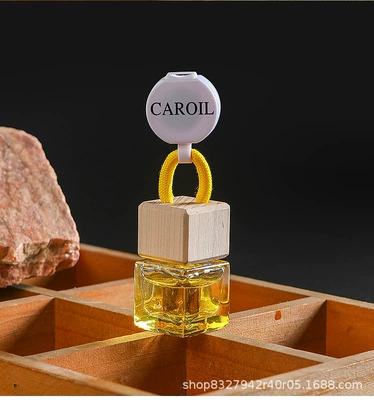Car Perfume Aromatherapy: as Langlong, High-End Fragrance Freshener - yellow-rubiks-cube-wealth