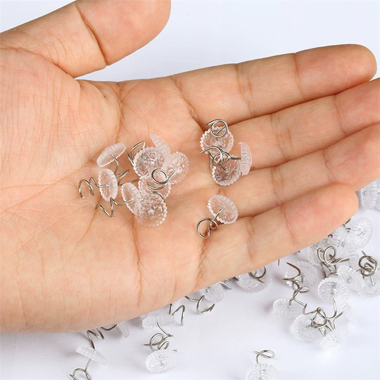 Подушка для дивана с фиксированной пряжкой для ногтей Twist Nail Anti-runing Nail Бесшовный спиральный гвоздь Четырехугольная фиксированная простыня Бытовой артефакт