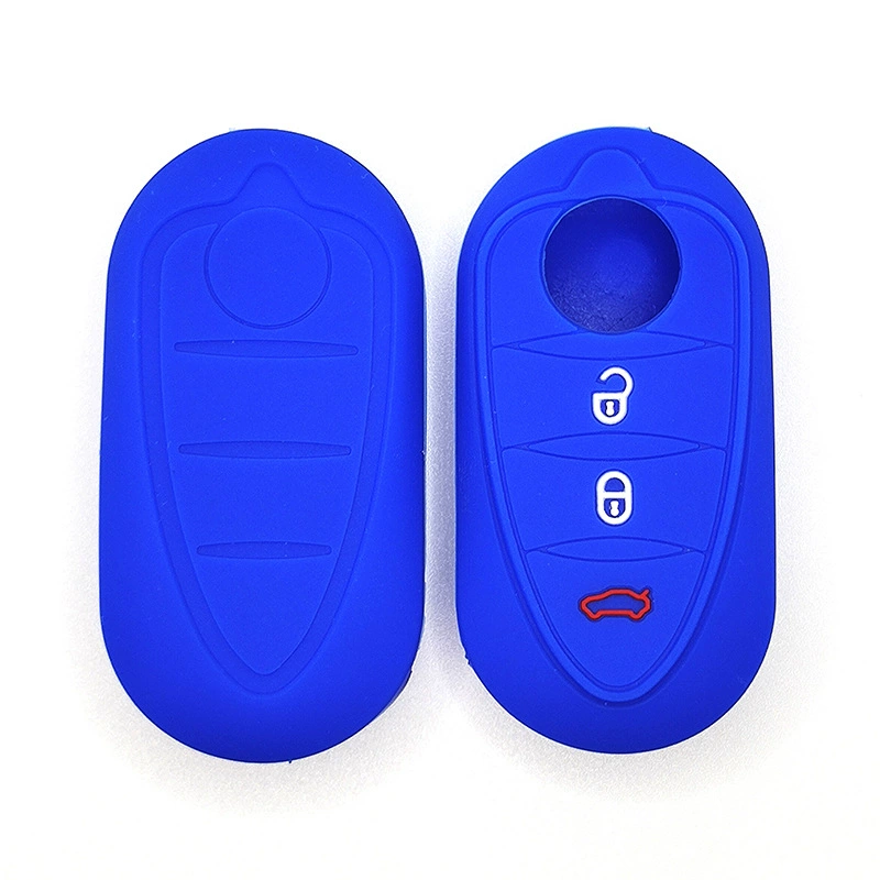 Для Fiat Boyue складной 3-клавишный силиконовый мягкий клеевой чехол для ключей Автомобильный пульт дистанционного управления защитный чехол