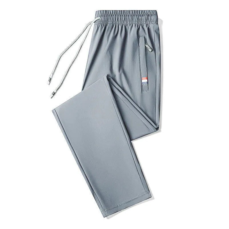 Q108 아이스 실크 부드러운 스트레이트 라이트 그레이