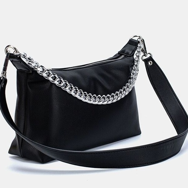 Borsa a spalla donna, elegante baguette alla moda stile francese_voghion.com