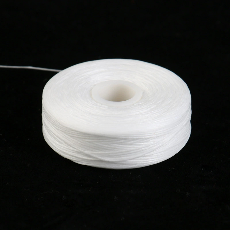 口腔清掃用使い捨てデンタルフロスロール 50m ミント味 ワックス加工 ホワイトナイロン 630D 歯間の滑らかさを保つ