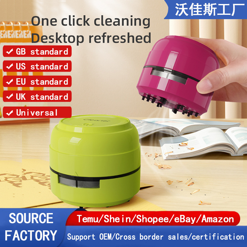 Cross-Border Desktop Vacuum Cleaner Portable Handheld Electric Cleaner Primary School Students Rubber Chip Paper Cleaning Home Cross-Border Desktop Vacuum Cleaner Portable Handheld Electric Cleaner Primary School Students Rubber Chip Paper Cleaning Home