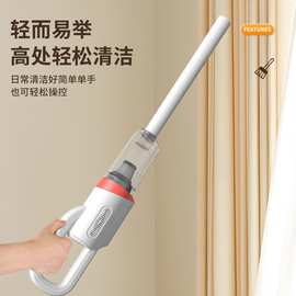 大吸力推杆手持式真空吸尘器强力地毯除螨虫便携式家用吸尘器跨境