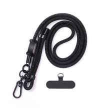 渔网6mm手机挂绳手腕绳网红彩色手工绳贴片夹片登山扣绳防丢失吊