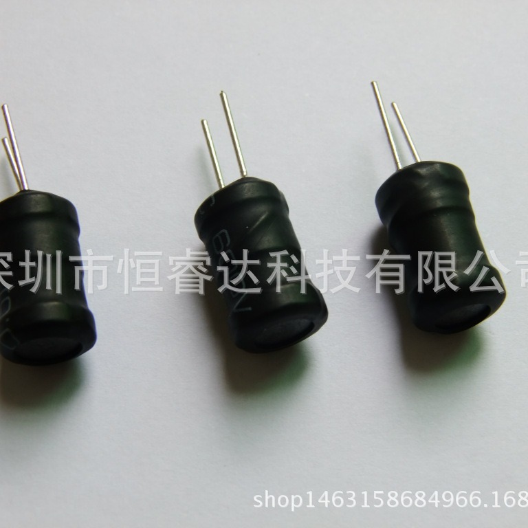 厂家直销直插绕线工字电感10*16mm 6.8MH 插件电感线圈1016-682K