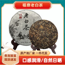 福鼎白茶2009年可煮白茶饼 高山陈年枣蜜香贡眉饼厡产地白茶批发