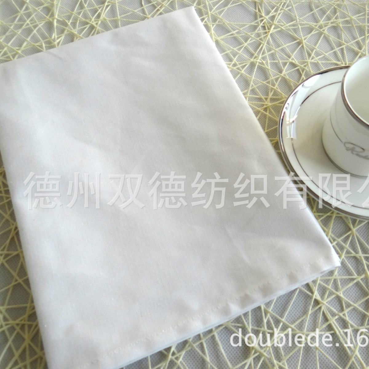 棉質白色擦杯巾酒杯巾白色餐巾 席巾 口布家居吸水