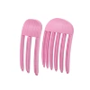 Rose pink two-piece set (three teeth + six teeth)