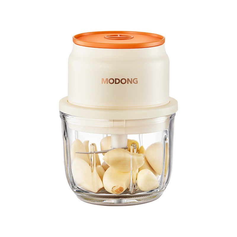 Motorized Wireless Baby Food Processor Electric Puree Maker Small Garlic Masher