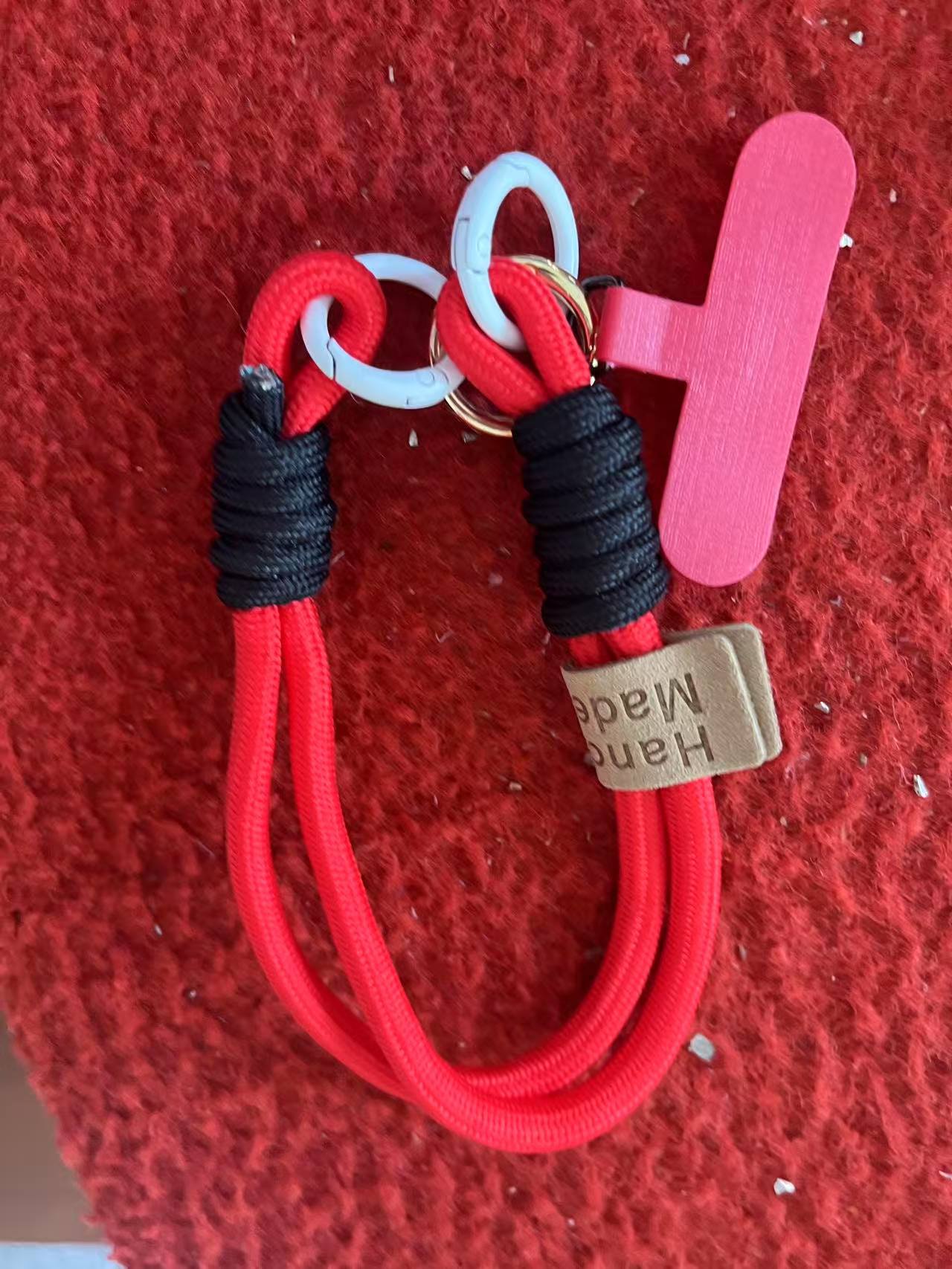 레드 + 스페이서 + 웃는 얼굴 + 러브 버클