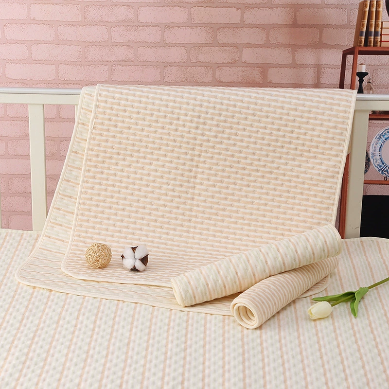 Четырехслойная цветная хлопковая подкладка для детских подгузников, моющаяся подкладка для взрослых, менструальная прокладка, непромокаемый матрас для пожилых людей, утолщенный подгузник.