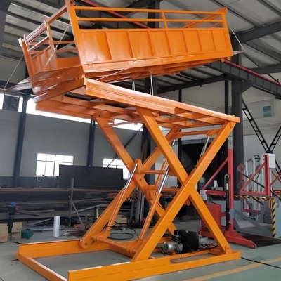 Avtomobil fırlanan platformaları Electric Hydraulic Lift, Warehouse